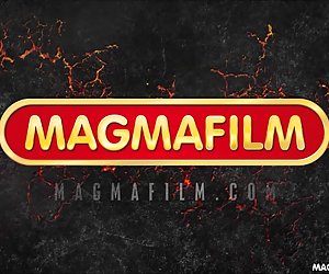 Amador loira alemã de magma filme em meia-calça dominado