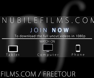 Nubile filmes - grandes seios naturais cobertos de jizz